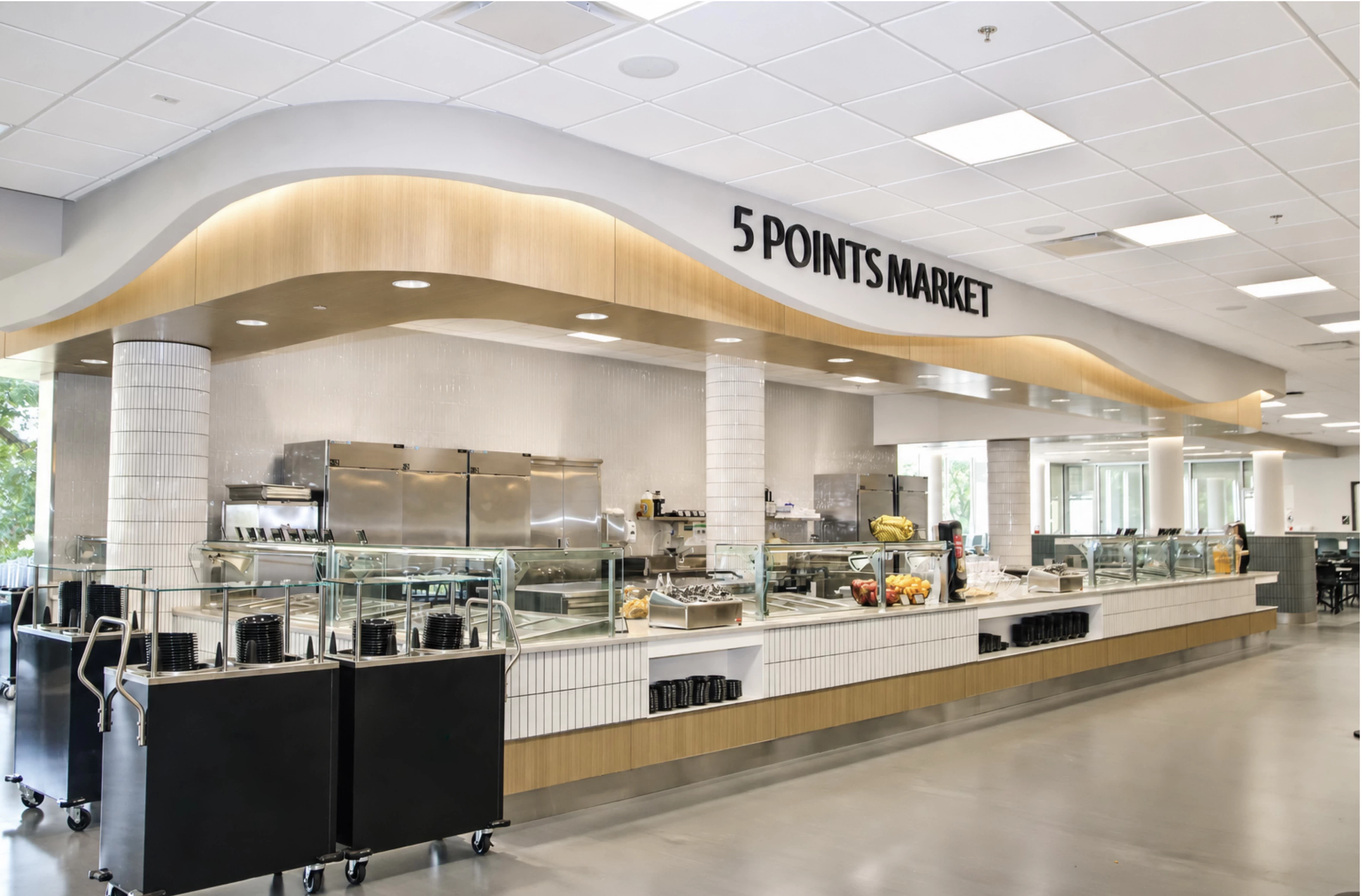 UGA West Dining Center millwork project